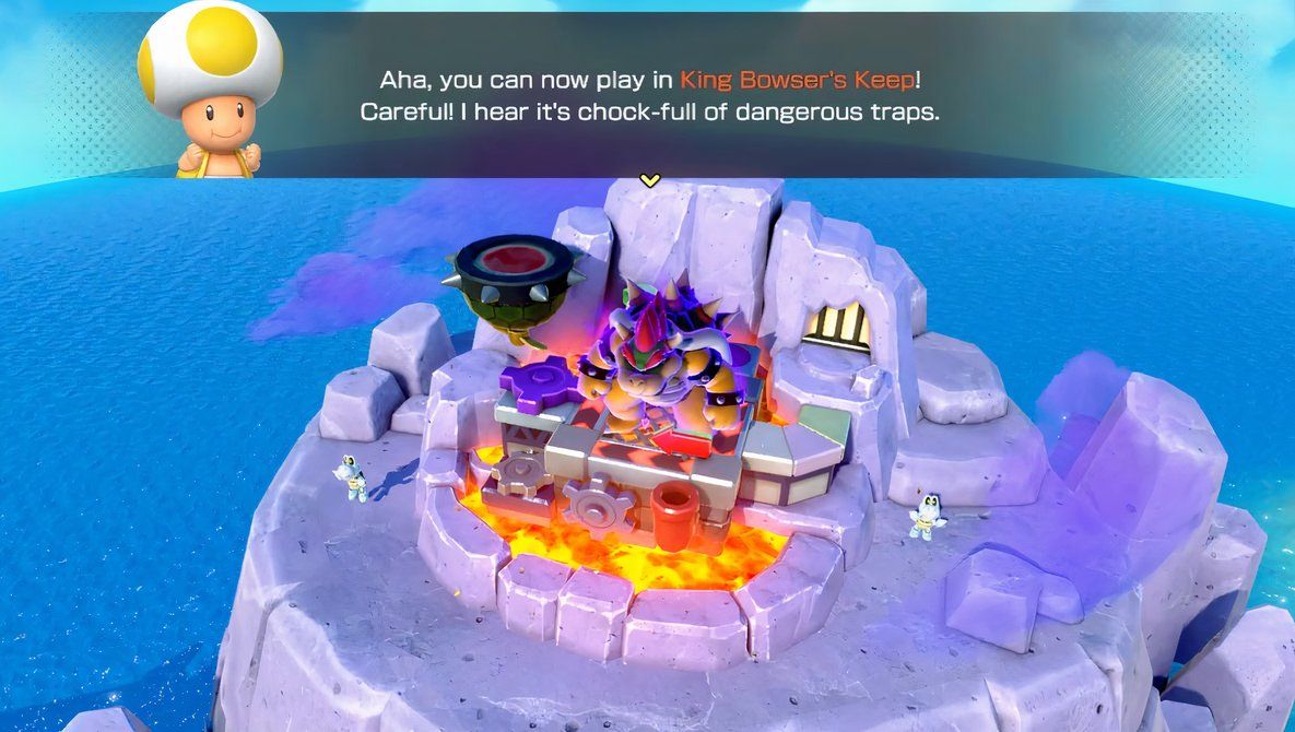 king bowsers keep