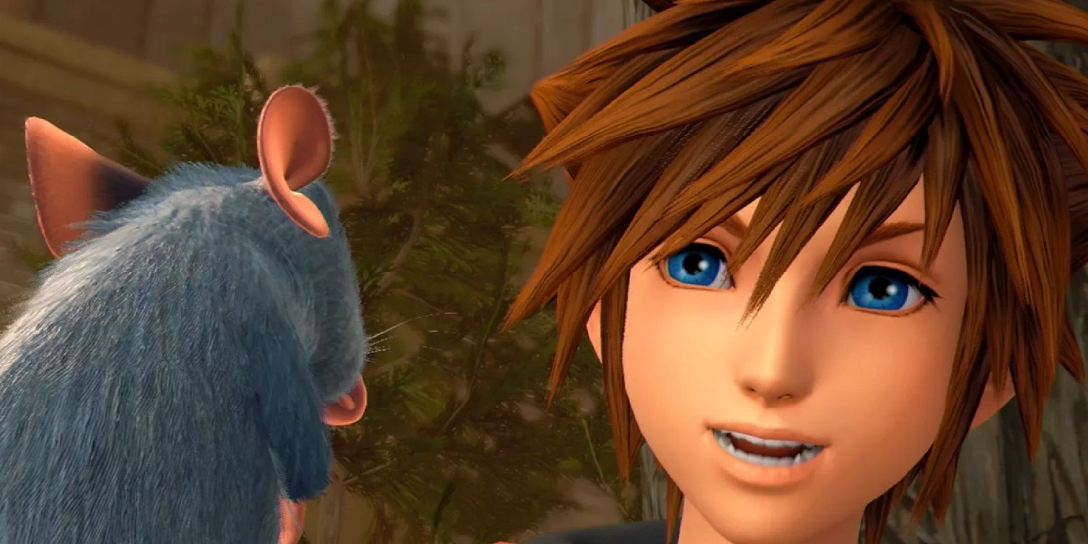 Sora and Ratatouille in Kingdom Hearts 3