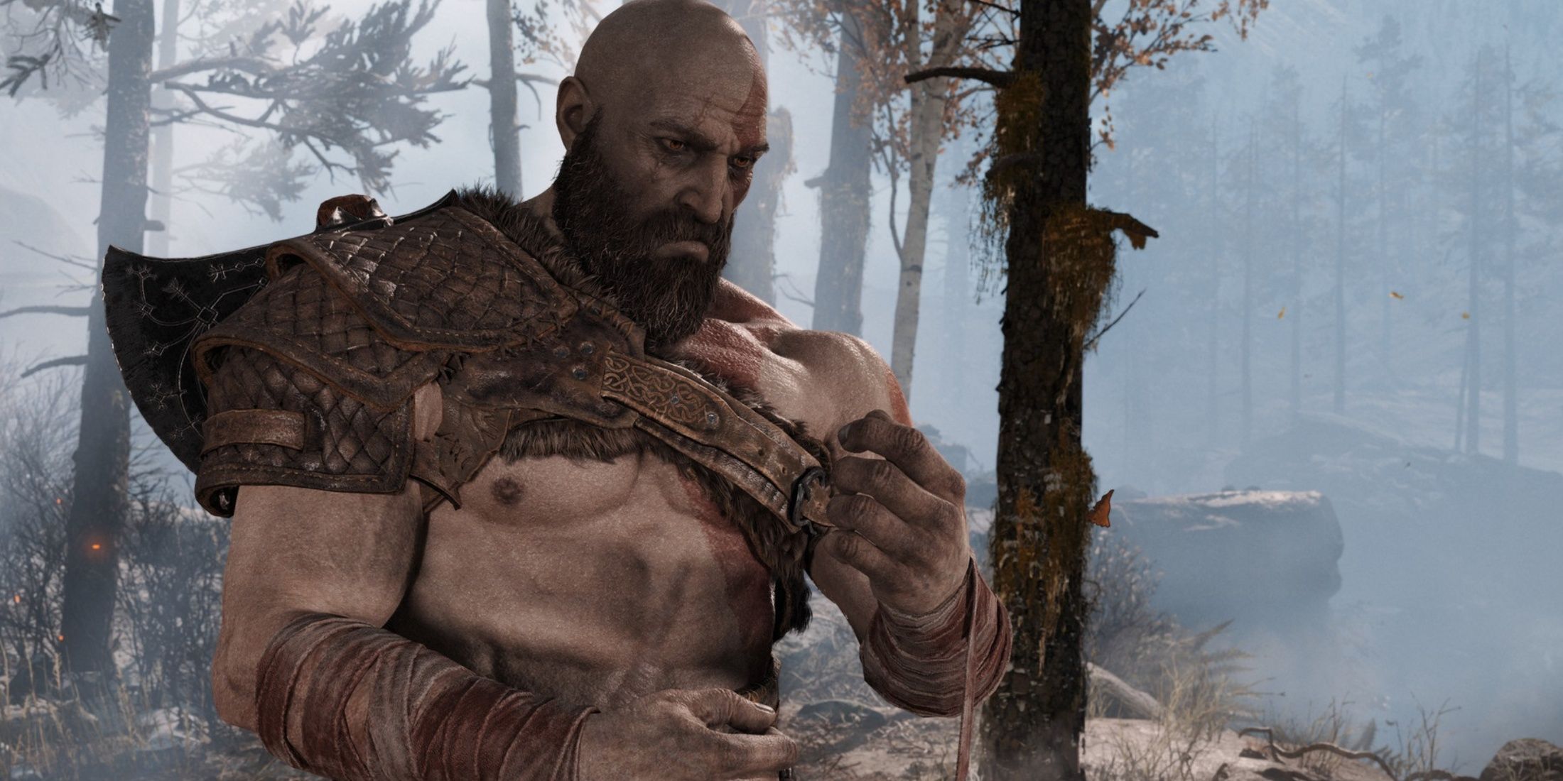 Kratos Deep In Thought-1