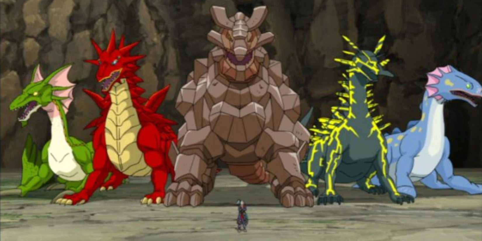 Kuroma Tatsushiro and the five Genryu.