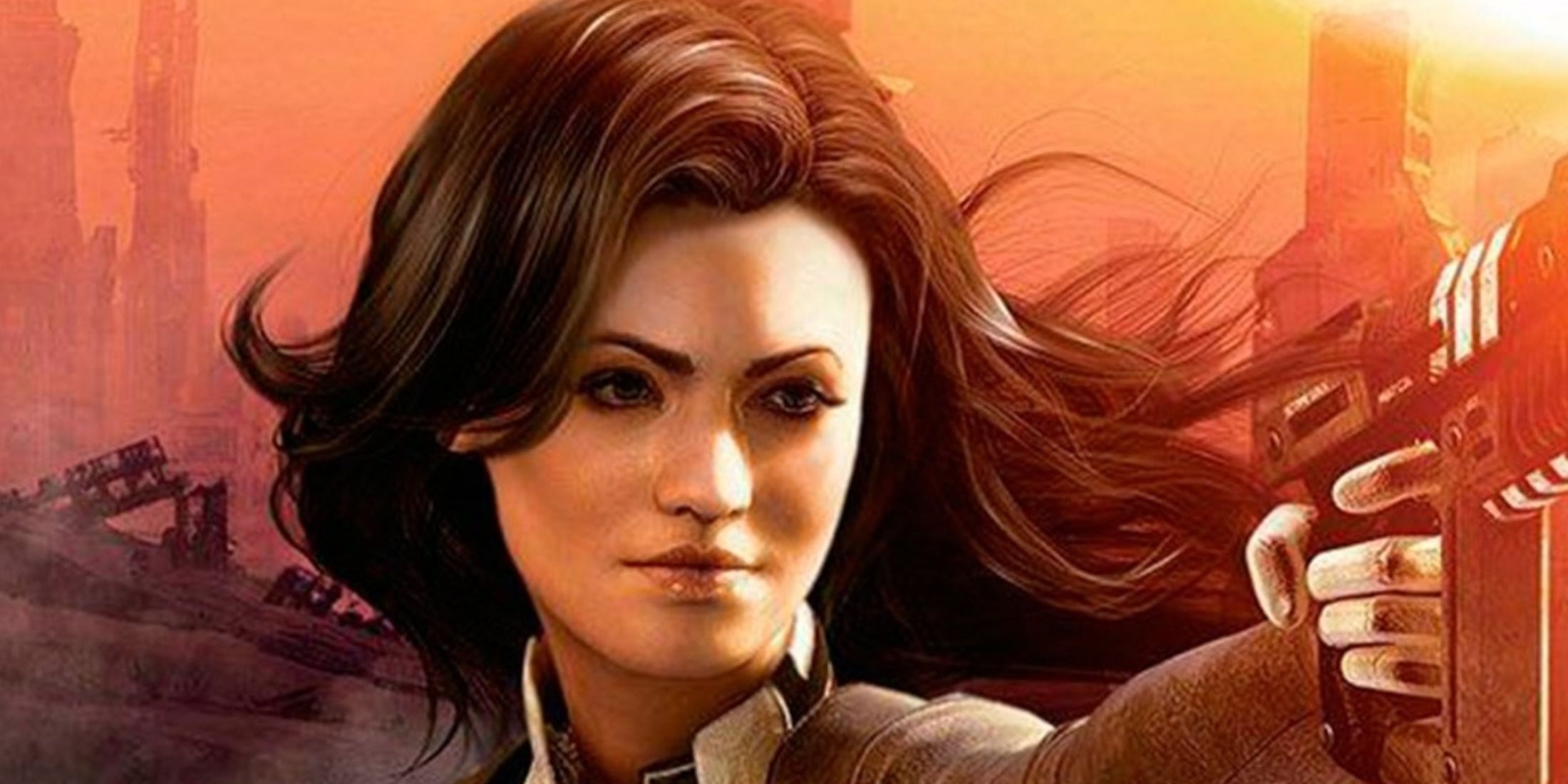 An image of Miranda Lawson from the Mass Effect series