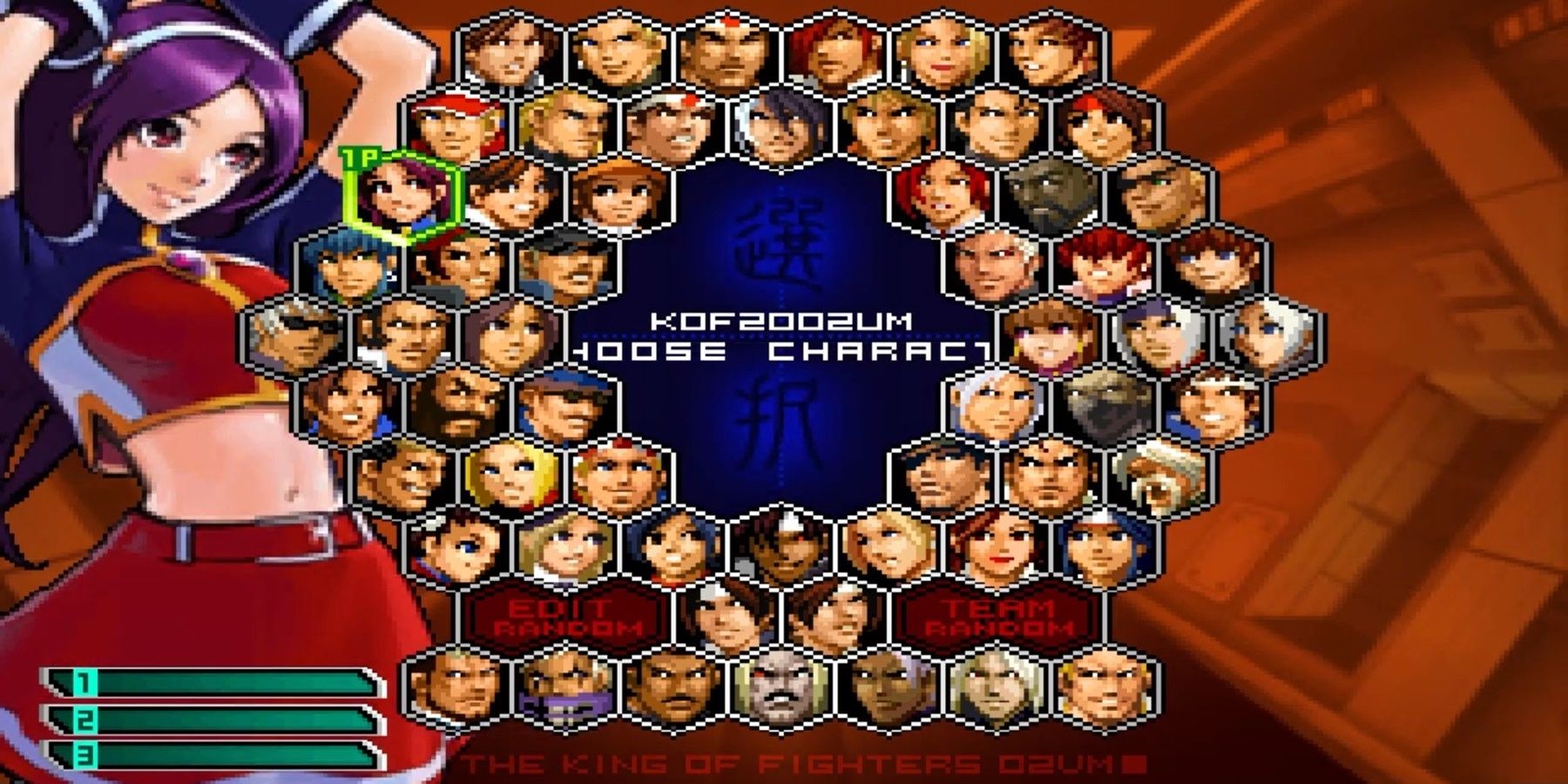 Large Fighting Game Rosters- KOF 2002 Unlimited Match