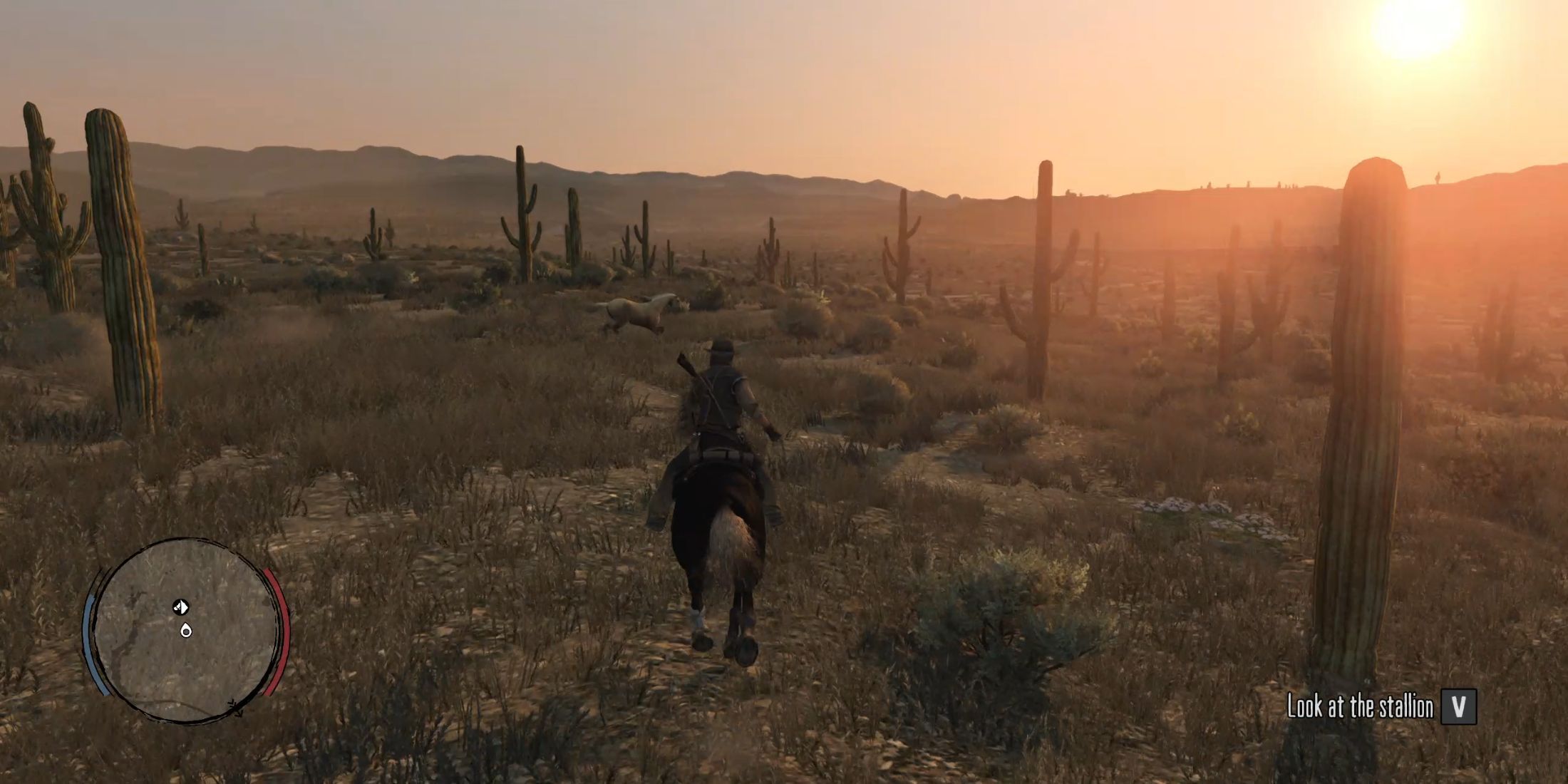 Using lasso in Red Dead Redemption - Wild Horses, Tamed Passions Mission