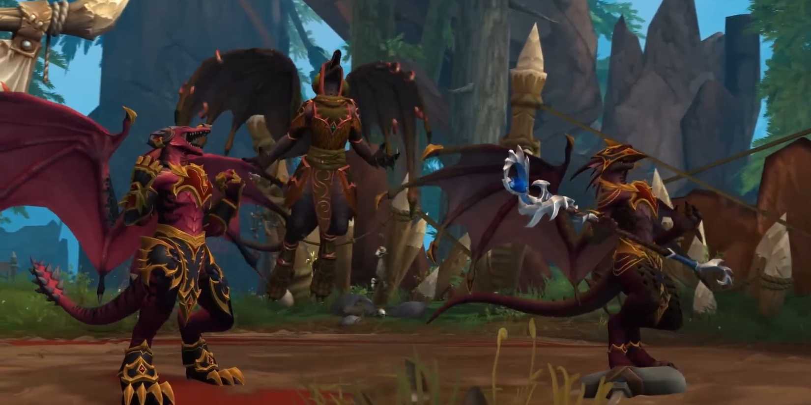 Dracthyr in WoW Dragonflight
