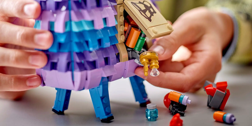 LEGO Fortnite Supply Llama Close Up
