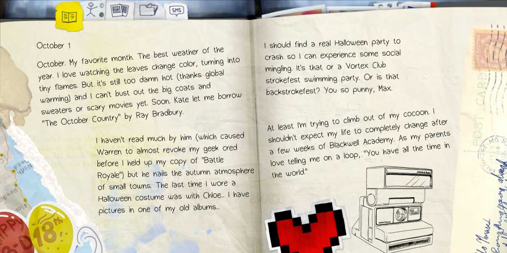 Life is Strange Max's Diary