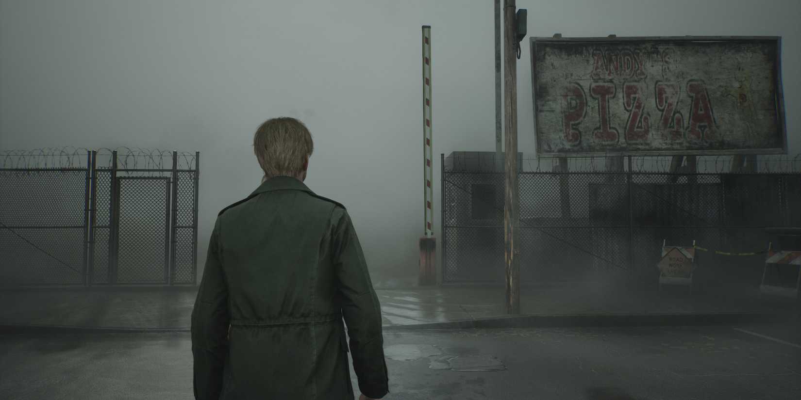 Locked Garage Door In Andy's Pizza Compound