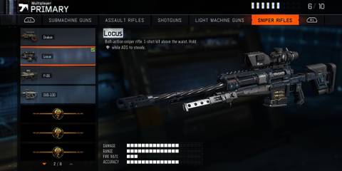 Screenshot showcsasing the Locus in Black Ops 3 