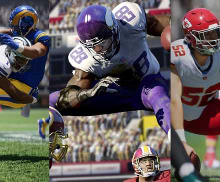 Madden NFL 25 Players Amidst The Game On The Field