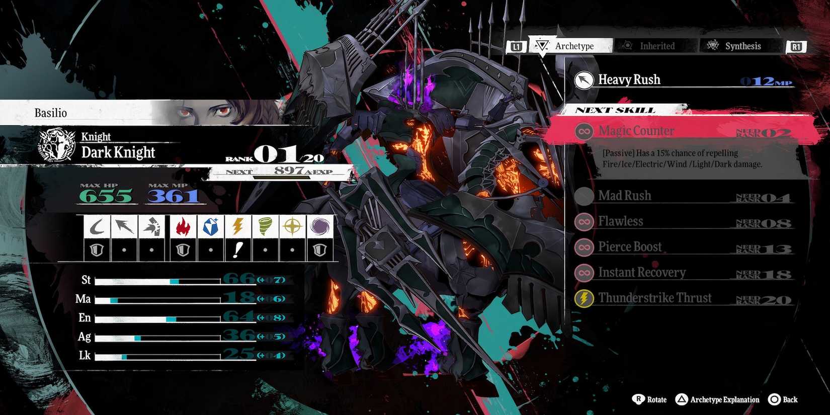 Magic Counter skill in Metaphor ReFantazio