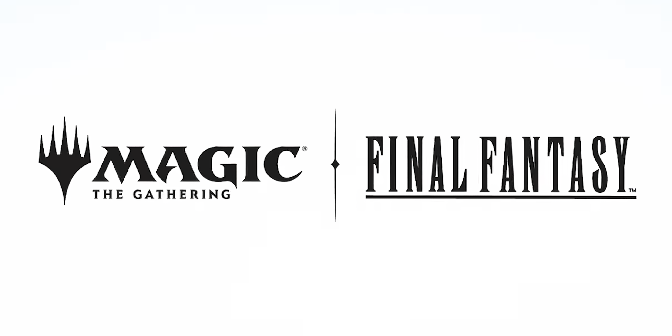 A teaser visual for Magic: the Gathering's Final Fantasy crossover.