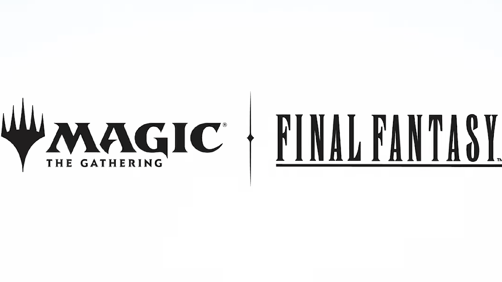 A teaser visual for Magic: the Gathering's Final Fantasy crossover.