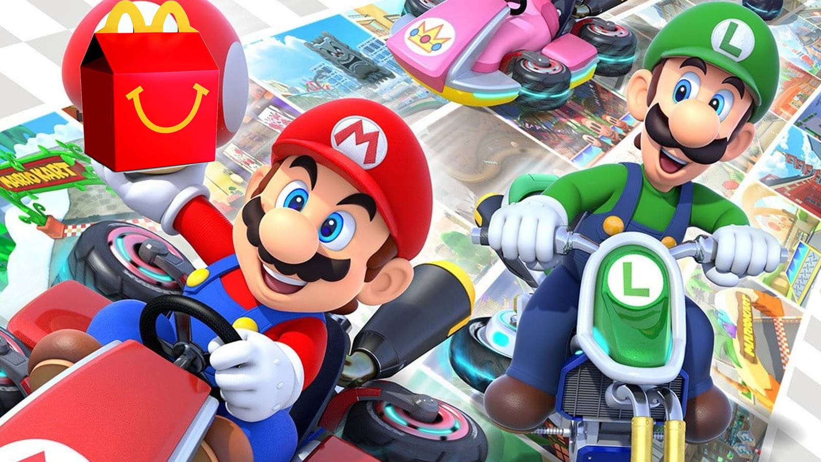 Mario Kart 8 2024 McDonald's