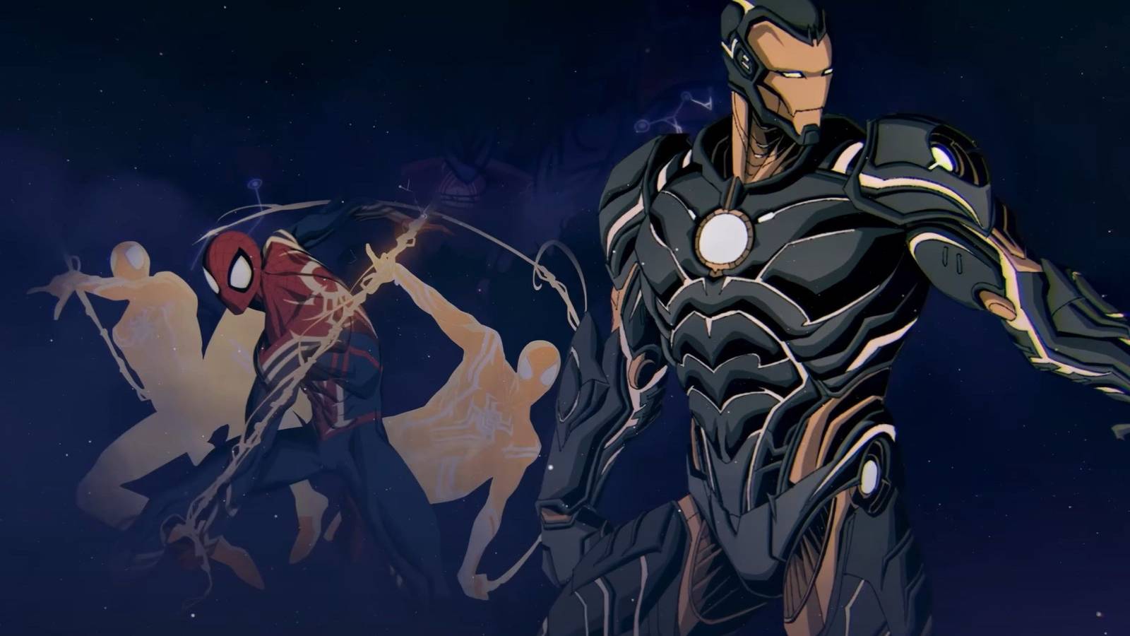 marvel mystic mayhem spiderman iron man