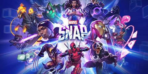 Many Marvel characters in key art for Marvel Snap
