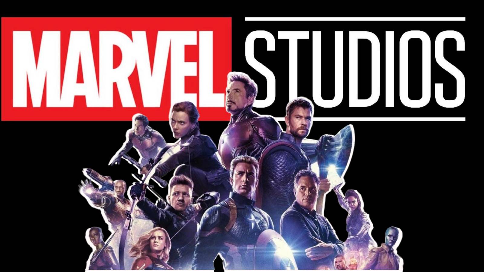 Marvel's Avengers and Marvel Studios logo