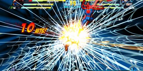 Marvel vs. Capcom 3 spider-man chun li