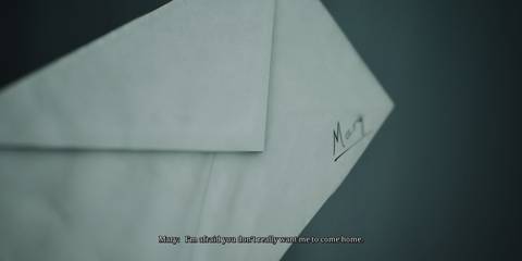 mary's letter sinks in water