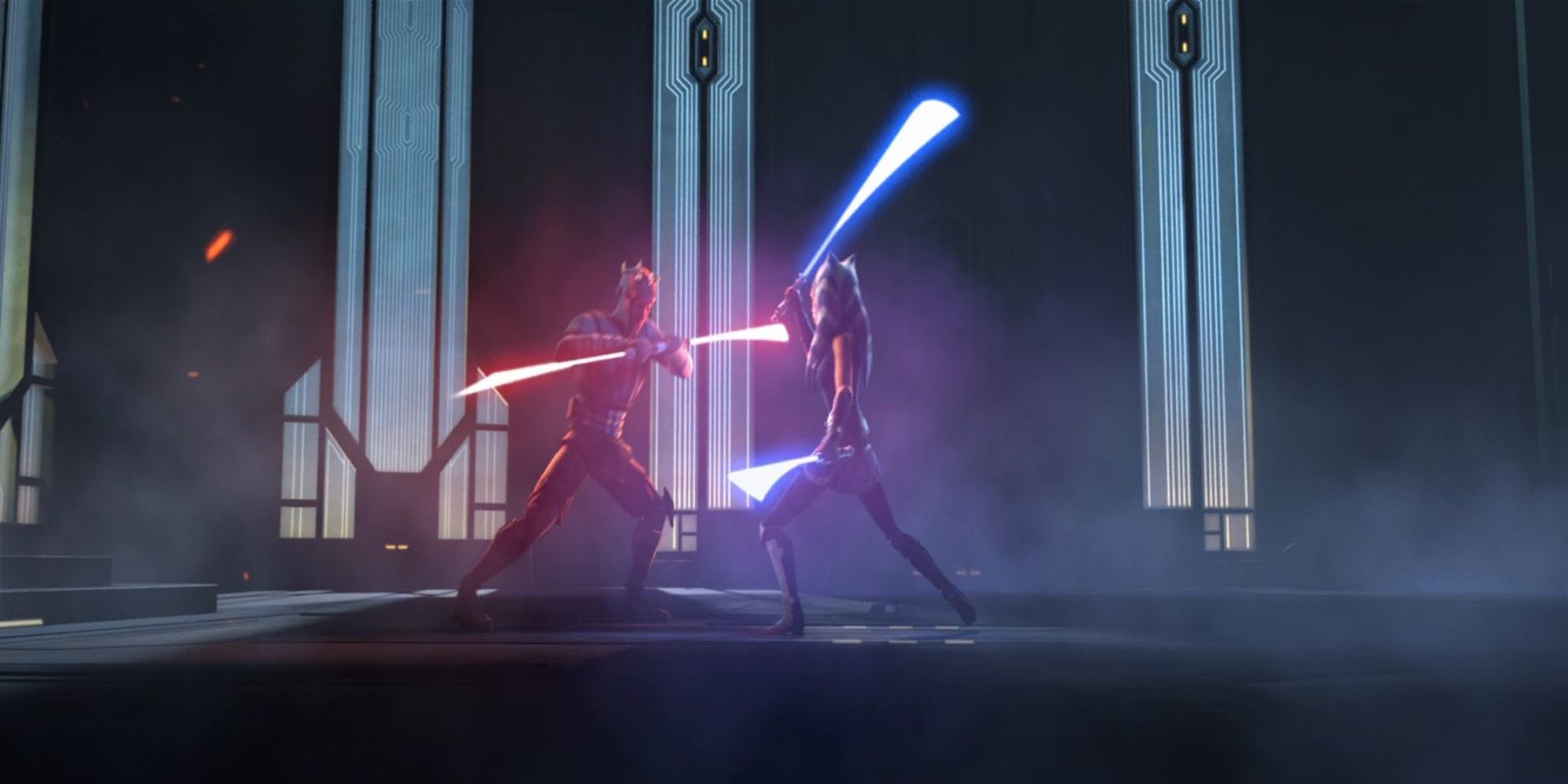 The Best Animated Lightsaber Battles In Star Wars