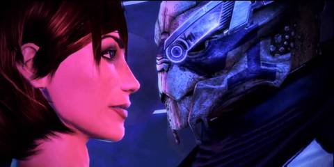 An image of Garrus and Commander Shephard in Mass Effect 2