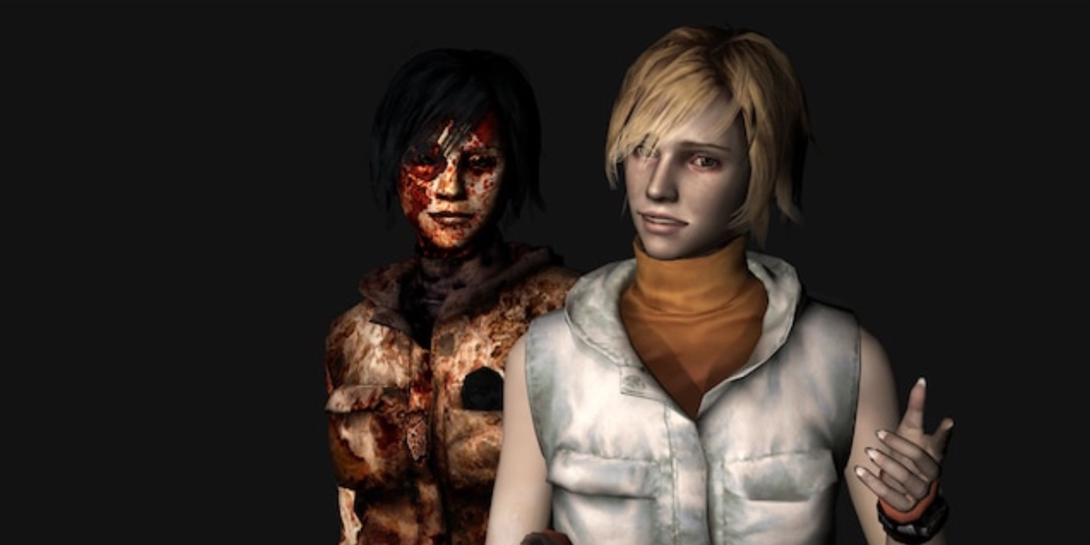 Memory of Alessa sneaks up on Heather in Silent Hill 3