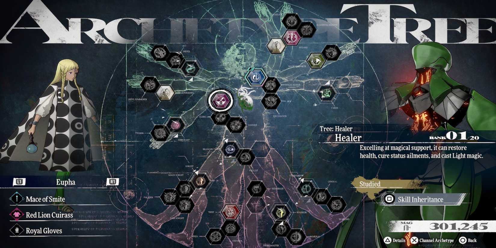 Metaphor ReFantazio Eupha’s Healer Archetype 