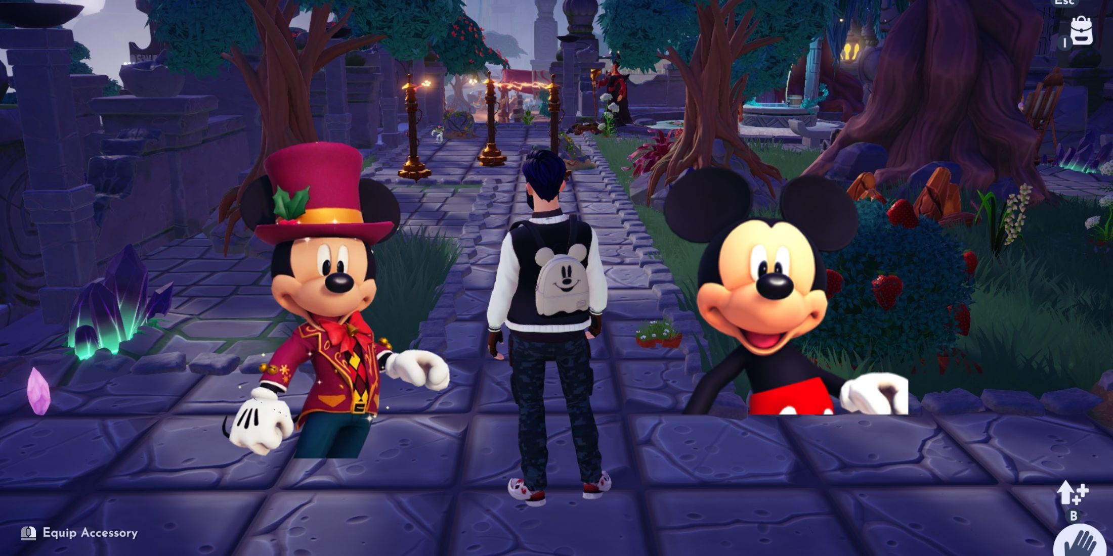 Disney Dreamlight Valley: как получить рюкзак Loungefly Mickey BOO