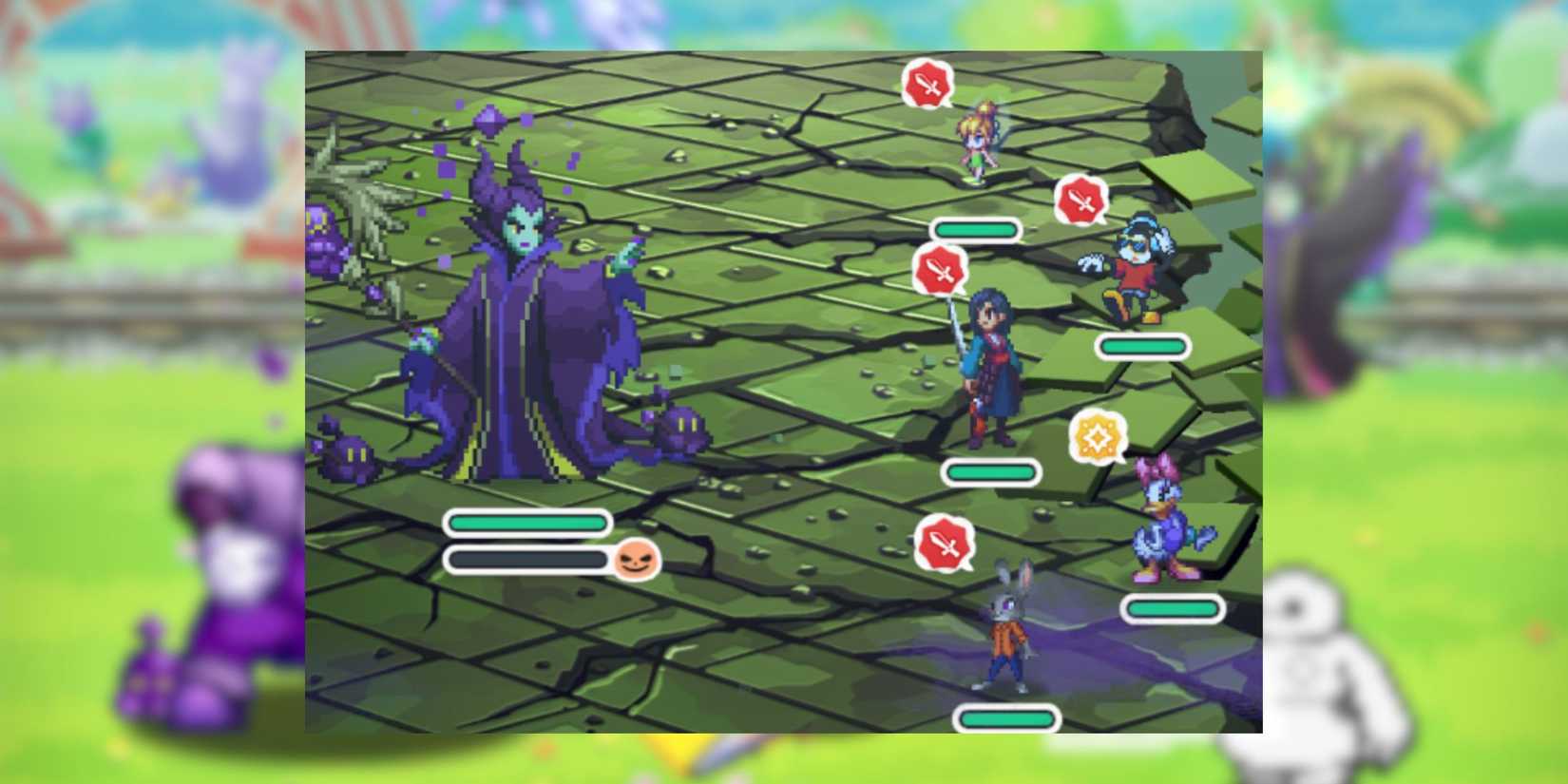 Mimic Maleficent in Disney Pixel RPG