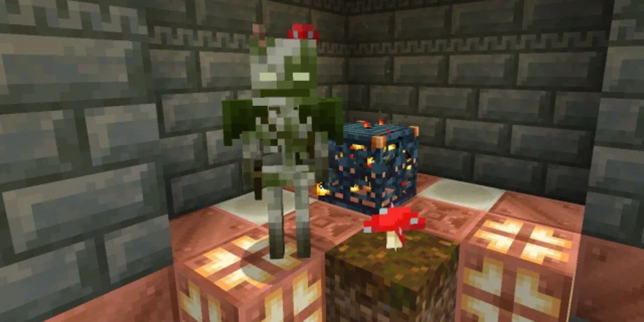 Minecraft Player Discovers Ridiculously Small Trial Chamber