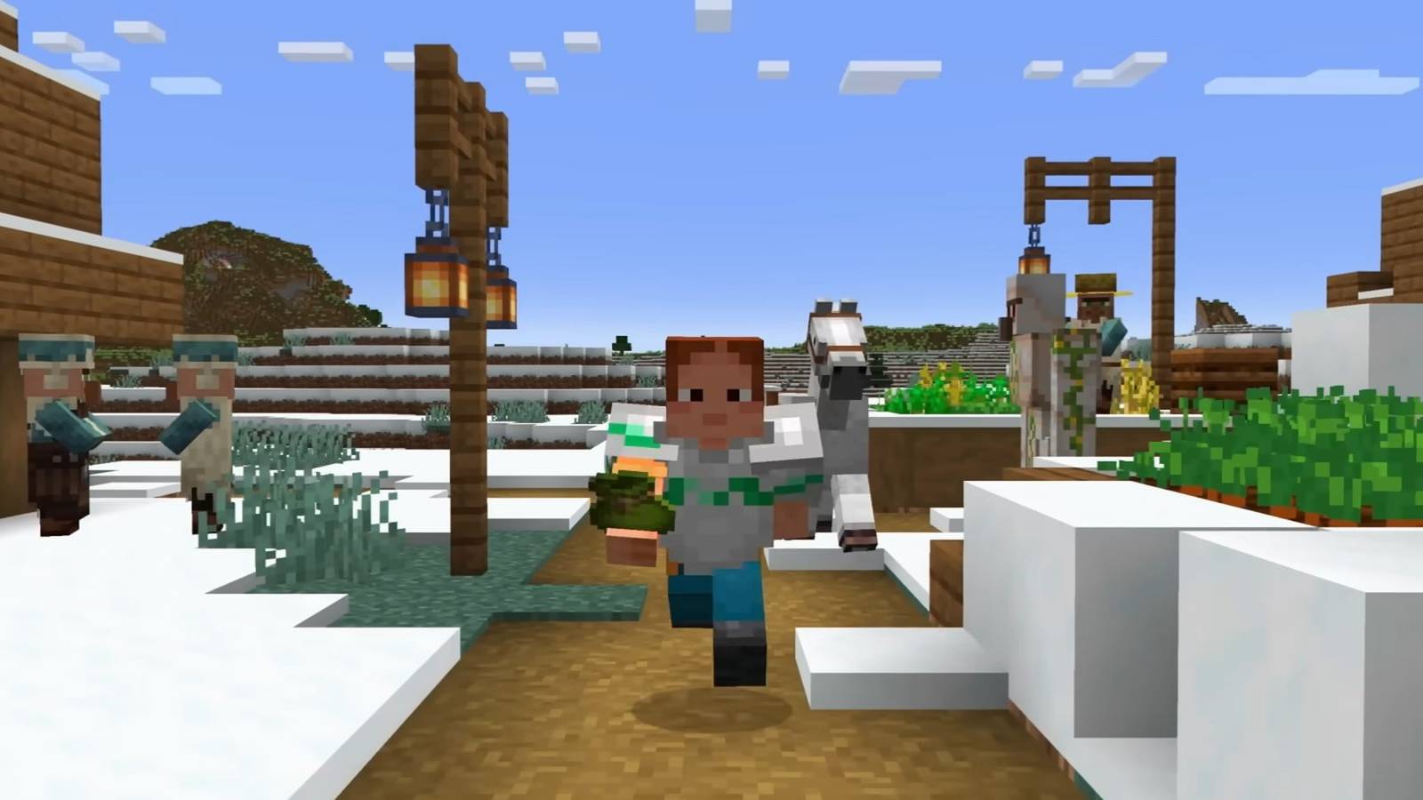 Minecraft House gameplay