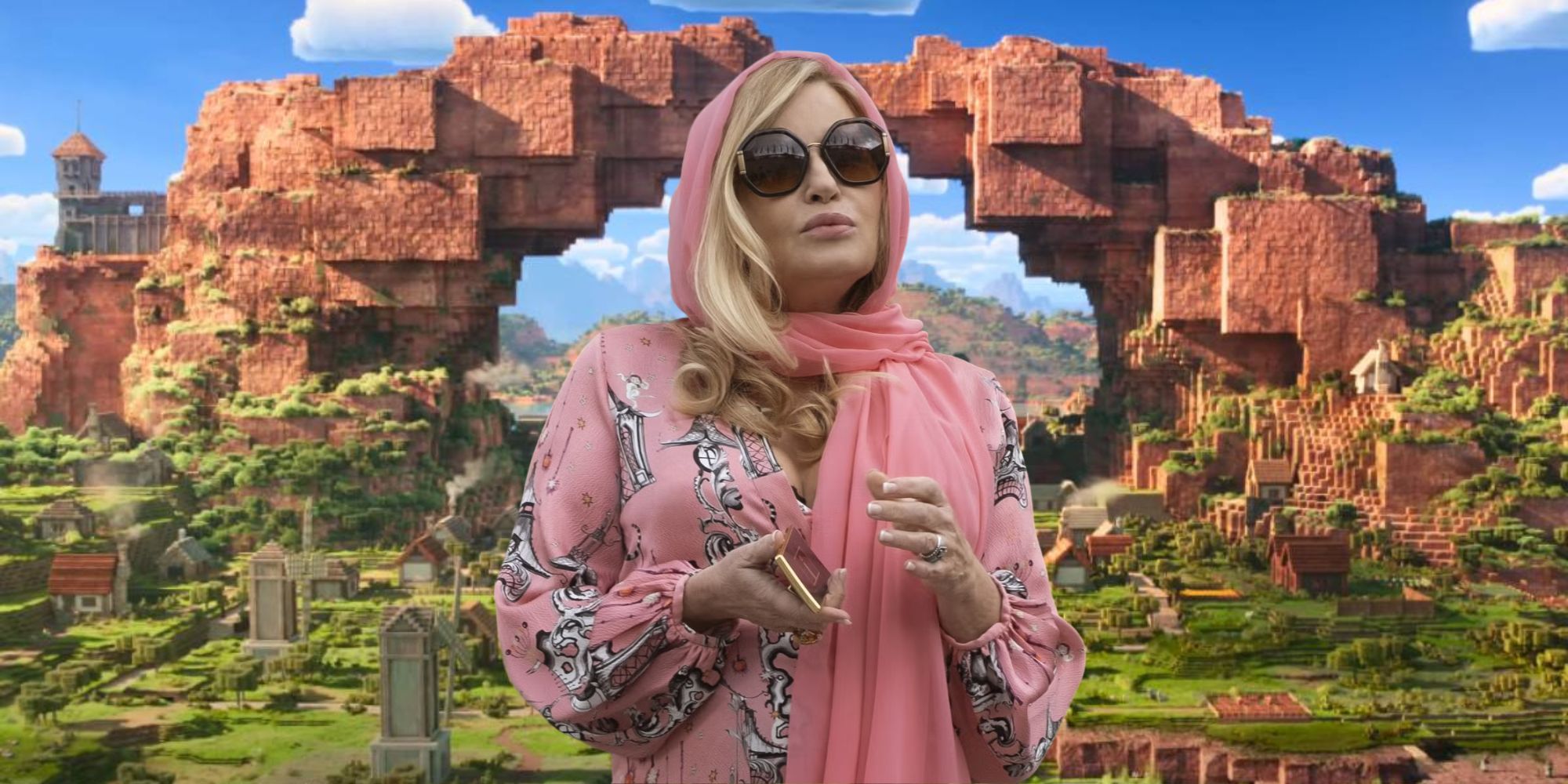 ¿A quién interpreta Jennifer Coolidge en la película Minecraft?