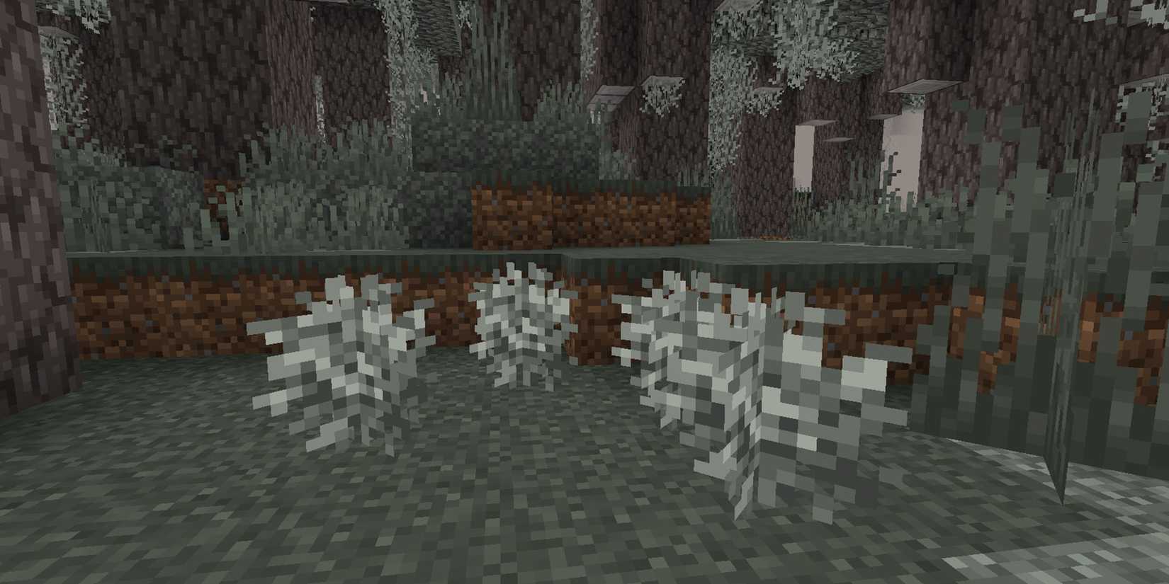 Minecraft Pale Garden Thorn Bush Concept