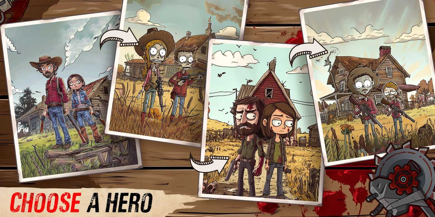 Mini Survival characters