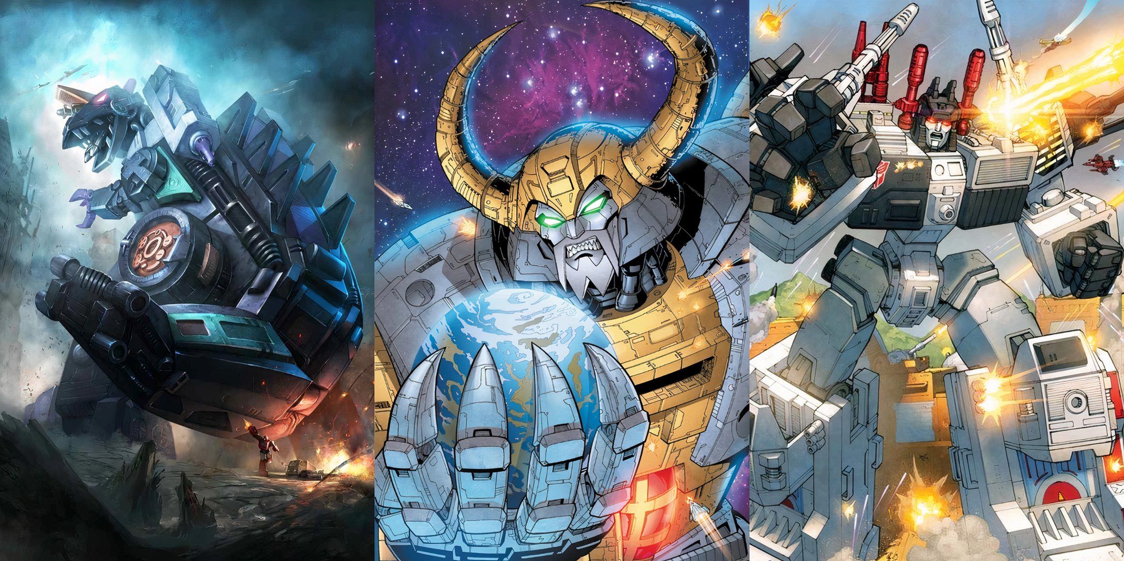 Trypticon - Unicron - Metroplex