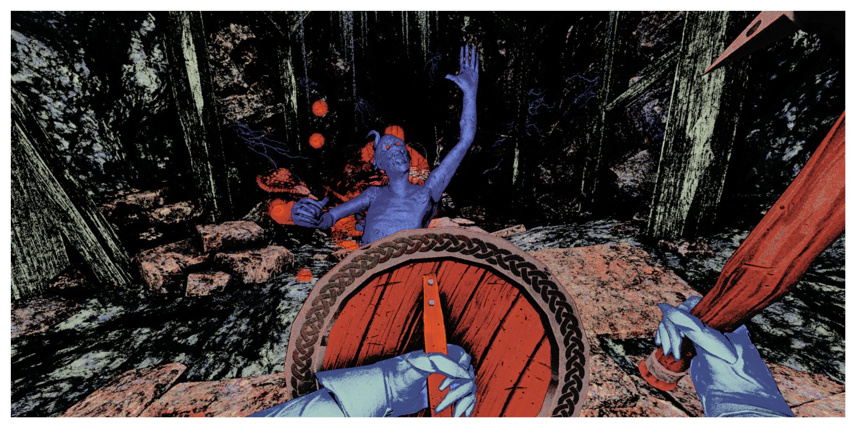 Mortal Sin - Steam Screenshot (Blocking An Attack)