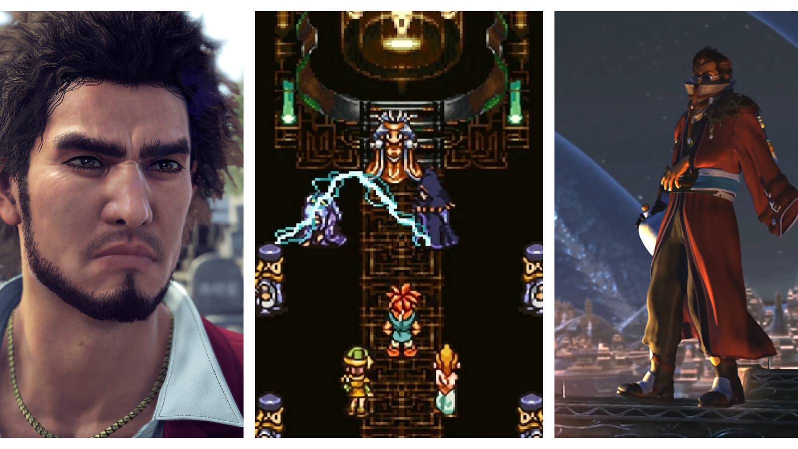 Yakuza Like A Dragon Chrono Trigger Final Fantasy 10