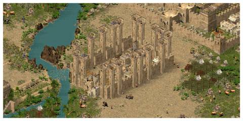 Stronghold Crusader - Steam Screenshot (A Castle With Tall Spires)