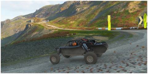 Forza horizon 4 Glen Rannoch Trail race downhill route