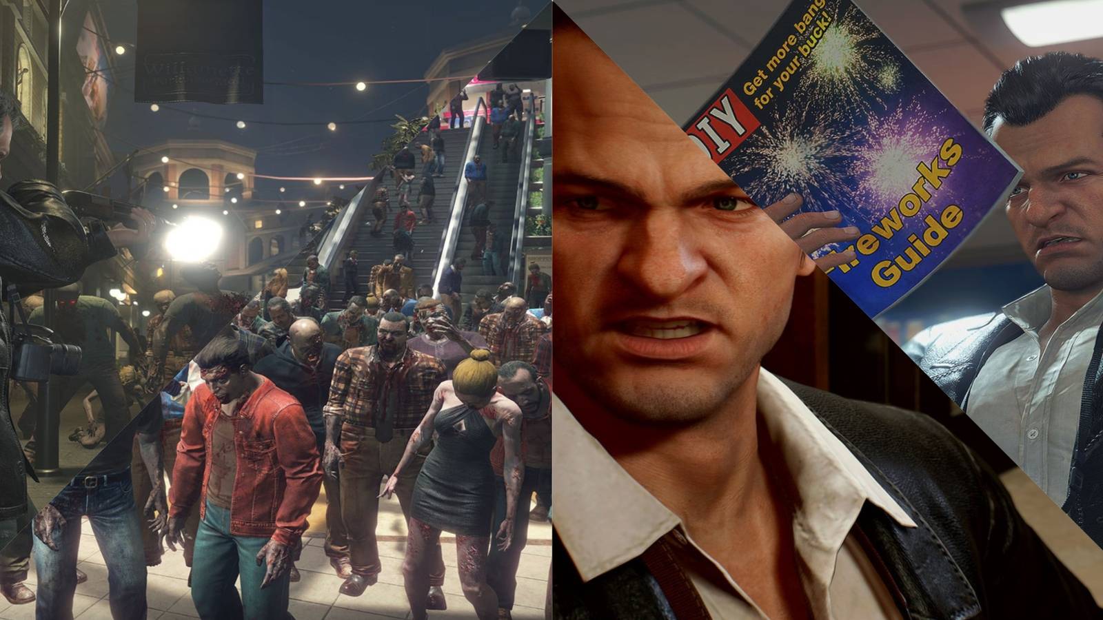 Dead Rising Deluxe Remaster collage thumbnail Frank and zombies
