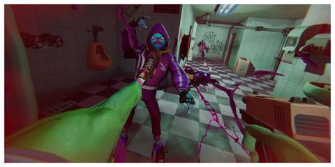 Anger Foot - Steam Screenshot (Kicking An Enemy)