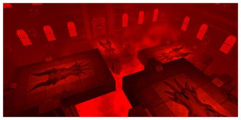 ULTRAKILL - Steam Screenshot (A Red-Lit Room)