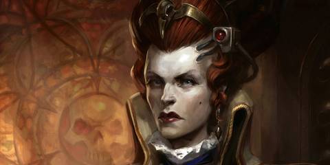 Warhammer 40k: Rogue Trader - Every Companion, Ranked portrait of the rogue trader Incendia chorda