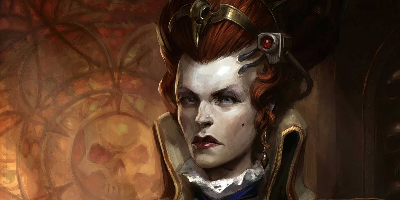 Warhammer 40k: Rogue Trader - Every Companion, Ranked portrait of the rogue trader Incendia chorda