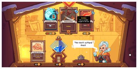 Wildfrost - Steam Screenshot (Browsing The Shop)