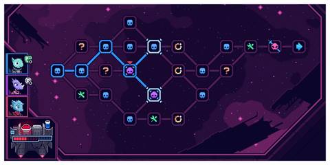 Cobalt Core - Steam Screenshot (Navigating The Map)