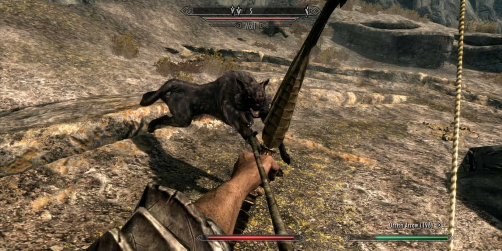 Orcish Bow combat in The Elder Scrolls 5: Skyrim
