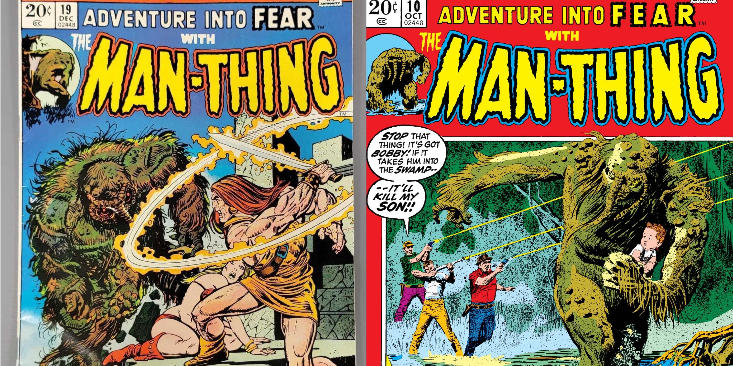 Best Man-Thing Comics For Halloween