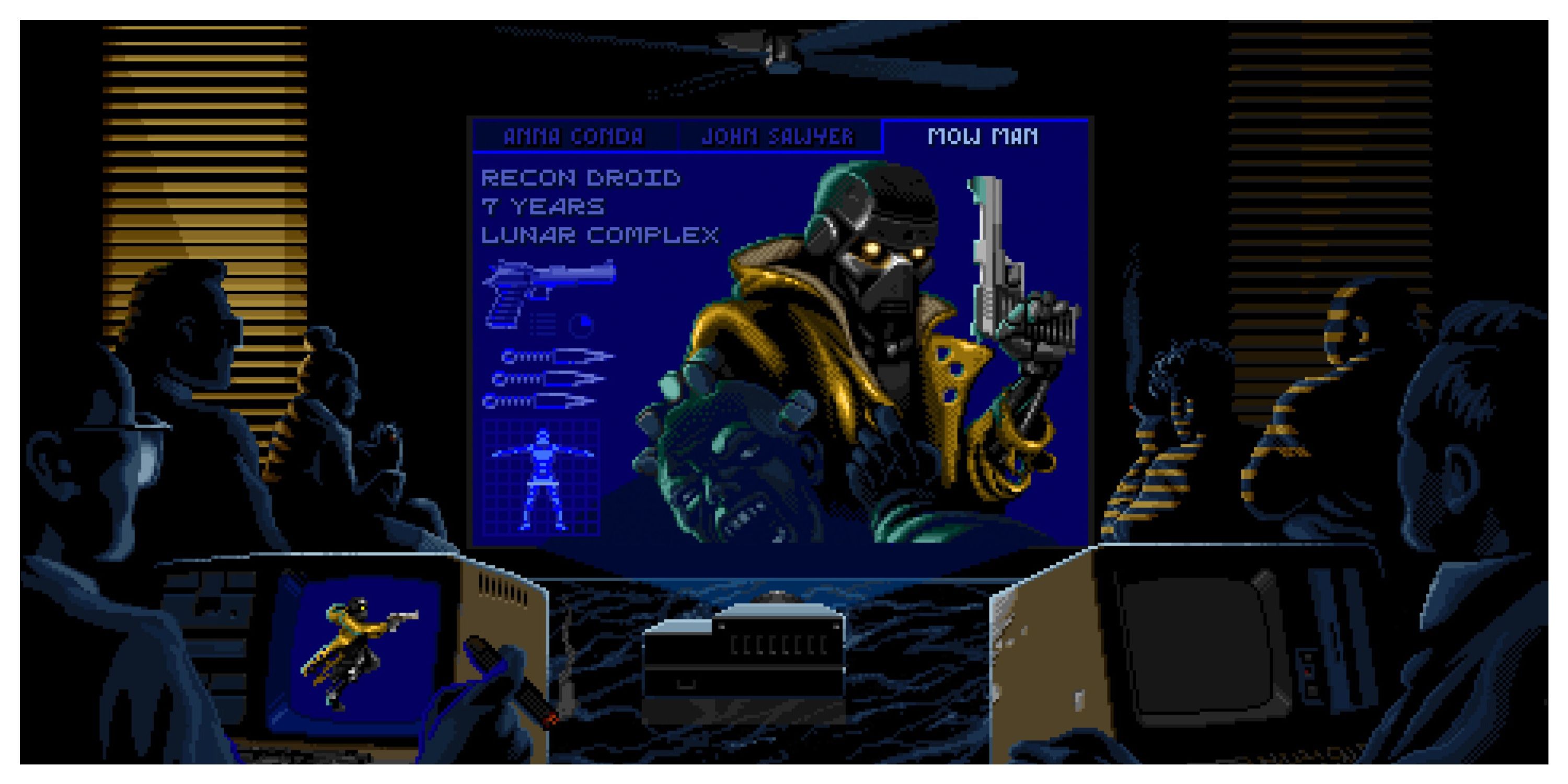 HUNTDOWN - Steam Screenshot (Character Selection)