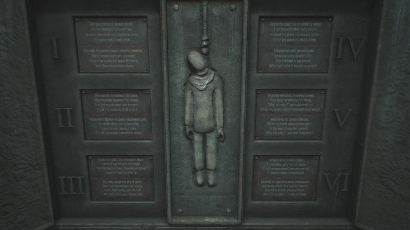 silent hill 2 remake gallows riddles