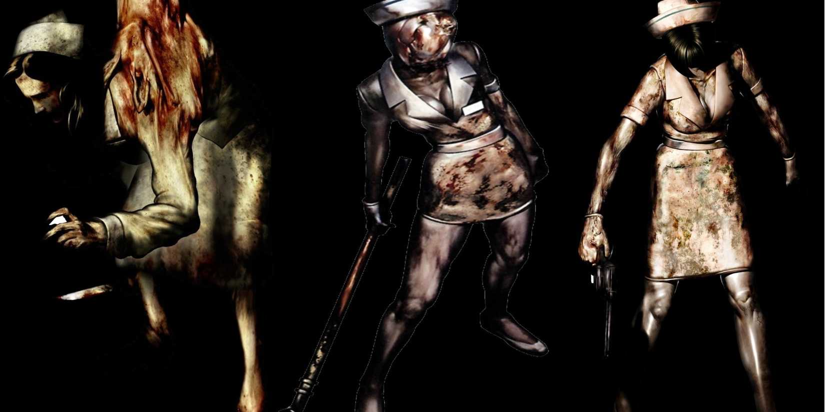 Silent HIll, Silent HIll 2, Silent Hill 3 Nurse designs